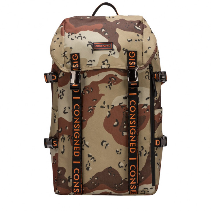 Torrett Twin Pocketed Flapover Backpack