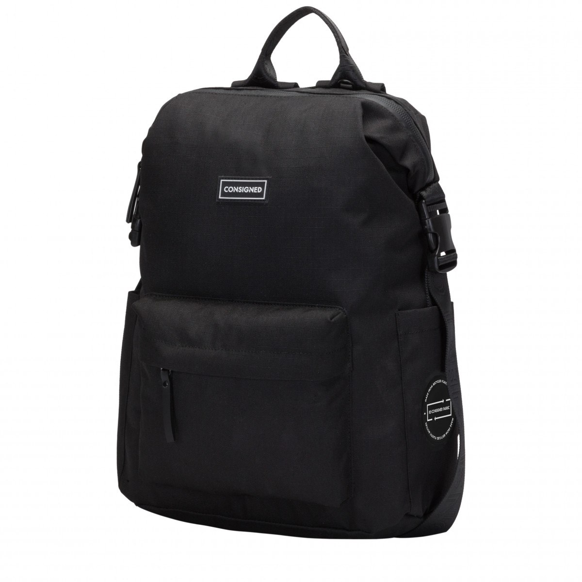 consigned nylon backpack