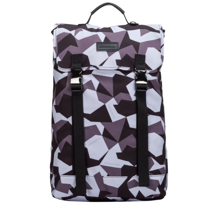 Consigned Zane Backpack (Black/White) | Sportpursuit.com