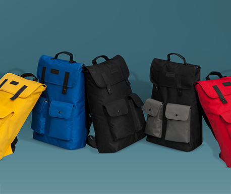 consigned nylon backpack